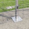Poteau de clôture. Galvanisé 25 x 1,6 m Acier 528354528354