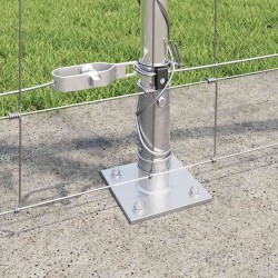 Poteau de clôture. Galvanisé 50 x 0,8 m Acier 528358528358