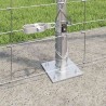 Poteau de clôture. Galvanisé 25 x 1,6 m Acier 528359528359
