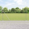 Poteau de clôture. Galvanisé 50 x 1,2 m Acier 528374528374