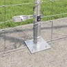 Poteau de clôture. Galvanisé 50 x 1,2 m Acier 528385528385