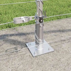 Poteau de clôture. Galvanisé 100 x 1 m Acier 528423528423