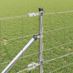 Poteau de clôture. Galvanisé 50 x 0,8 m Acier 528430528430