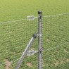 Poteau de clôture. Argenté 10 x 0,5 m (maille 16 x 16 mm) Acier 528437528437
