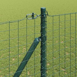 Poteau de clôture. 26 pcs Gris 3,2 x 3,2 x 215 cm 528460528460