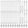 Poteau de clôture. 52 pcs Gris 3,2 x 3,2 x 150 cm 528593528593