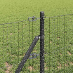 Poteau de clôture. Gris 50 x 0,4 m (25 x 25 mm maille) 528633528633