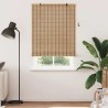 Store enrouleur avec des rideaux Nature 110 x 220 cm Bambou 528643528643
