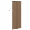 Store enrouleur avec des rideaux Marron 60 x 160 cm Bambou 528648528648