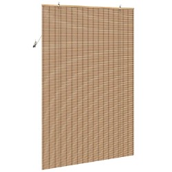 Store enrouleur avec des rideaux Nature 150 x 220 cm Bambou 528649528649