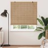 Store enrouleur avec des rideaux Nature 150 x 160 cm Bambou 528650528650