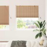 Store enrouleur avec des rideaux Nature 140 x 220 cm Bambou 528651528651