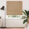 Store enrouleur avec des rideaux Nature 140 x 220 cm Bambou 528651528651