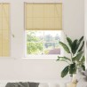 Store enrouleur avec des rideaux Nature 120 x 160 cm Bambou 528656528656