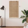 Store enrouleur avec des rideaux Nature 80 x 160 cm Bambou 528661528661