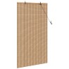 Store enrouleur avec des rideaux Nature 80 x 160 cm Bambou 528661528661