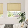 Store enrouleur avec des rideaux Nature 150 x 220 cm Bambou 528662528662