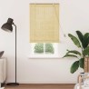 Store enrouleur avec des rideaux Nature 80 x 220 cm Bambou 528668528668