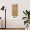 Store enrouleur avec des rideaux Nature 90 x 220 cm Bambou 528670528670