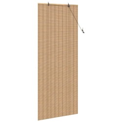 Store enrouleur avec des rideaux Nature 90 x 220 cm Bambou 528670528670