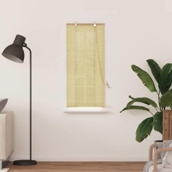 Store enrouleur avec des rideaux Nature 60 x 160 cm Bambou 528671528671