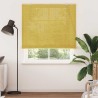 Store enrouleur avec des rideaux Jaune 140 x 220 cm Bambou 528673528673
