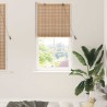 Store enrouleur avec des rideaux Nature 90 x 160 cm Bambou 528676528676