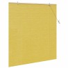 Store enrouleur avec des rideaux Jaune 150 x 160 cm Bambou 528677528677
