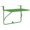 Table Suspendue de Balcon Vert 60 x 39 x 65 cm Acier 528692528692