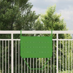 Table Suspendue de Balcon Vert 60 x 39 x 65 cm Acier 528692528692
