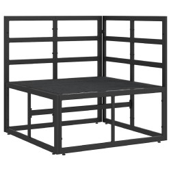 Mobilier de jardin Noir et anthracite 71,5 x 71,5 x 71 cm Métal 528707528707