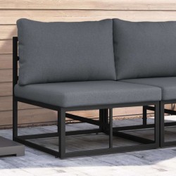 Mobilier de jardin Noir et anthracite 70 x 71,5 x 71 cm Métal 528708528708