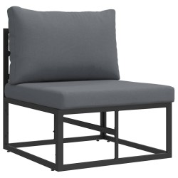 Mobilier de jardin Noir et anthracite 70 x 71,5 x 71 cm Métal 528708528708