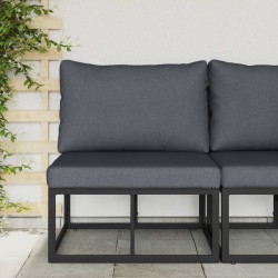 Mobilier de jardin Noir et anthracite 70 x 71,5 x 71 cm Métal 528708528708
