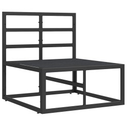 Mobilier de jardin Noir et anthracite 70 x 71,5 x 71 cm Métal 528708528708