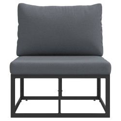 Mobilier de jardin Noir et anthracite 70 x 71,5 x 71 cm Métal 528708528708