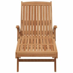 Chaise longue Marron 195 x 59 x 78,5 cm Bois de teck massif 528711528711