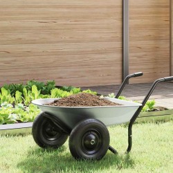 Remplacement du plateau de brouette Argenté 90 x 63 x 28 cm 528712528712