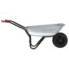 Brouette Argent et noir 133 x 62,5 x 58 cm Acier 528713528713