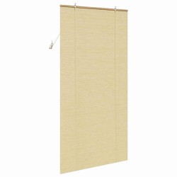 Store enrouleur avec des rideaux Nature 110 x 220 cm Bambou 528726528726
