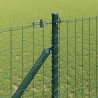 Clôture avec poteau Vert 1,2 x 25 m Acier et PVC 528736528736