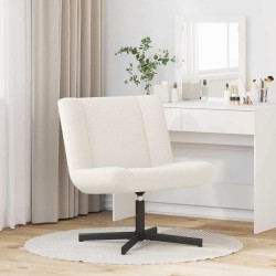 Chaise pivotante Crème 63 x 75 x 76 cm Peau de mouton 528740528740