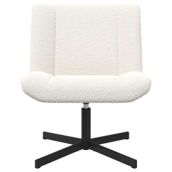 Chaise pivotante Crème 63 x 75 x 76 cm Peau de mouton 528740528740