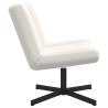 Chaise pivotante Crème 63 x 75 x 76 cm Peau de mouton 528740528740