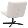 Chaise pivotante Crème 63 x 75 x 76 cm Peau de mouton 528740528740