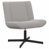 Chaise pivotante Gris clair 63 x 75 x 76 cm Peau de mouton 528741528741