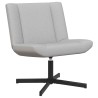 Chaise pivotante Gris nuage 63 x 75 x 76 cm tissu 528742528742