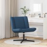 Chaise pivotante Bleu 63 x 75 x 76 cm tissu 528743528743