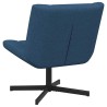 Chaise pivotante Bleu 63 x 75 x 76 cm tissu 528743528743