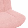 Chaise pivotante Rose 63 x 75 x 76 cm Peau de mouton 528772528772